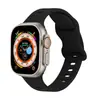 Adecuado para Apple Watch Hebilla de Mariposa con Diamantes Correa de Silicona Hebilla de Bucle Generación S1-10 Correa Deportiva