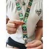 Cordón para Teléfono Móvil con Patrón Étnico Personalizable, Cordón de Joyería, Cordón de Dibujos Animados con Imágenes y Muestras, Cordón de Trabajo con Logo Imprimible