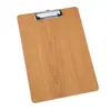 Portapapeles de Madera Espesor A4/A5 Tablero de Clip Tablero de Escritura Clip Papelería Bloc de Notas Estera Clip para Examen Menú