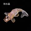 Grava de Cristal Natural Transfronteriza Adhesivo para Aplicación de Gotas de Pegamento Peces Pequeños Adornos Pez Dorado Pequeño Regalo Decoración de Coche Adornos de Resina