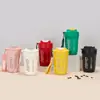 ¡Guau! Taza Termo Personalizada de Acero Inoxidable al Vacío con Alto Atractivo Estético, Adecuada para Uso al Aire Libre y Portabilidad en el Coche, Gran Capacidad y Diseño de Panza Grande