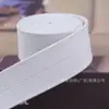 En Stock Banda de Borde Plegable Gruesa Elástica Blanca y Negra de 2 cm para Bolsas, Accesorios de Sombrero y Materiales Tejidos Densos de Poliéster