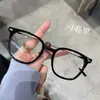 Nuevo marco óptico 2023 gafas transparentes anti luz azul celebridad de internet estudiantes pueden ser equipados con graduaciones artefacto para cara simple para mostrar cara pequeña