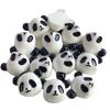 Accesorios de resina de gatito negro de dibujos animados pintado, broche DIY de pegamento de crema, cuerda para el pelo, pinza para el pelo, colgante, funda para teléfono móvil, lote decorativo