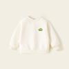 Ropa para niños Sudadera informal de cuello redondo con forro polar Ropa de invierno Otoño e invierno Chaqueta cálida para niños y niñas Bebés Niños Algodón puro