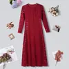 60188 Vestido longo de renda com bainha irregular sexy transparente, best-seller cruzado da temu para mulheres