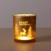Taza de Vela de Aromaterapia de Color Personalizada de 210 ml Portavelas de Vidrio de Moda Romántica de 310 ml Taza de Vela Hueca Electrochapada
