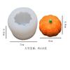 Molde de Silicona de Calabaza Fantasma 3D para Halloween Muñeco de Calabaza Molde de Yeso para Pastel de Mousse de Calabaza