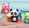 Reloj Mecánico de Juguete Creativo para Niños Novedad Dibujos Animados Pequeño Juguete de Cuerda Mini Regalo de Cuerda Juguete de Cuerda