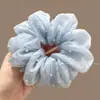 Goma para el pelo fruncida de estilo casual para mujer, banda elástica de alta gama para el cabello, nuevo accesorio para el cabello estilo coreano 2026 para peinados de moño
