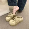 Zapatillas Casuales Pequeñas de Suela Gruesa para Aumentar la Altura para Viajes Diarios y Zapatos Birkenstock para Aumentar la Altura para Mujer Verano y Otoño 2025 Nueva Moda Retro