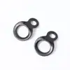 Gancho de Anclaje Negro con Anillo T para Amarre Adecuado para Garaje, Taller, Camión, Remolque, Carrito de Golf Accesorios de Gancho