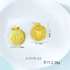 Acessórios DIY Cor Dourada da Areia Conservadora de Cor Antiga de Longa Duração Pulseira Colar do Zodíaco Doze Sinais Acessórios Pendentes Joias Atacado