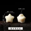 Peça de escultura em noz de marfim Pixiu leão desperto contas de barril Wengwan pulseira colar joias DIY feitas à mão acessórios vendas diretas de fábrica