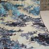 Nueva tela jacquard con estampado de flores de seda dorada de estilo europeo y americano con textura de burbujas y brocado para bolsos y vestidos de moda.