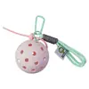 Chaveiro Cordão Pickleball Plástico Pe Bola Cordão de Nylon Leve Compacto Portátil Acessório da Moda Tendência