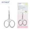 Tijeras para Pelo de Nariz, Recortador de Pelo de Nariz de Cabeza Redonda, Tijeras para Depilar Cejas, Tijeras de Belleza, Tijeras Especiales para Pelo de Nariz, Herramientas de Belleza, Artículos Geniales