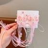 Hanfu Headwear Infantil Super Fada Streaming Longo Borla Borboleta Par Meninas Estilo Nacional Borla Passo a Passo Cabelo Headwear