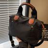 Bolsa de Tela de Nylon para Mujer, Gran Capacidad, Nuevo Otoño 2026 Versátil Bolso de Hombro Cruzado, Aspecto de Alta Gama, Bolso Almohada