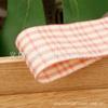 Houndstooth Cor Algodão Xadrez com Laço Acessórios para o Cabelo DIY Material Acessórios de Vestuário Poliéster Algodão Fita Xadrez