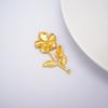 Nova Flor DIY Pingente Acessórios de Liga Antiga Hairpin Hairpin Handmade Jóias Mori Flor Material de Embrulho