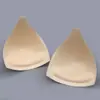 Traje de baño de tres piezas de comercio exterior molde de esponja Copa superior Soporte fruncido traje de baño bikini tirante triángulo copa de pecho engrosada