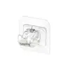 Gancho Barra Toallero Pinza de Resorte Clip Barra Cortina Cama Cortina Fijador sin Taladro Adhesivo Barra Telescópica Gancho Adhesivo