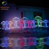 Pingente de animal marinho LED lâmpada modelo água-viva quadrado luz luminosa externa festival de modelos sonhadores lâmpada de gramado