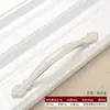 Puxador Branco Marfim Estilo Europeu Puxador de Porta de Guarda-Roupa Moderno Minimalista Gaveta Porta de Armário Ferragem Flor Rosa Puxador Pequeno