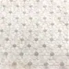 2020 Nueva Moda Primavera y Verano Tela para Ropa Tela de Cuentas de 3 mm Tela Bordada con Flor de Lentejuelas