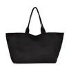 Bolso de Hombro para Estudiante de Gran Capacidad con Estampado de Leopardo Estilo Coreano, Bolso Tote Perezoso de Nicho, Bolso Femenino Chic y Moderno