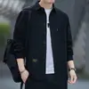 Nueva Camisa Casual Holgada Sin Planchar para Hombre de Manga Larga Casual de Trabajo Chaqueta Estilo Masculino Primavera y Otoño