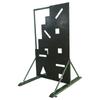 Tablero de tiro irregular de nueve hoyos equipo de entrenamiento de tiro tablero táctico de entrenamiento blanco de tiro tablero de obstáculos de nueve hoyos venta al por mayor