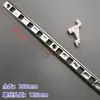 Tiras de Escalera Espesadas de Acero Inoxidable, Clips de Aleación de Aluminio para Refrigerador, Tiras de Estante, Marcos de Soporte, Tiras Fijas, Tiras de Rejilla de Plástico para Congelador