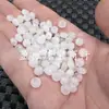 Xinjiang Hotan Jade Blanco Cuentas de Ábaco Jade Sueltas Jade Blanco Grasa de Cordero Hilo Dorado Jade Separador Cuentas Separadoras Pulsera Accesorios de Joyería Cuentas