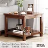 Mesa Auxiliar para Sofá para Uso Doméstico, Mesa Cuadrada Minimalista Moderna, Gabinete Lateral, Mesa Cuadrada para Sala de Estar, Mesa Sencilla para Balcón, Mesa de Café Pequeña