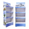 Estante de Exhibición Personalizado para Pequeños Electrodomésticos Estante Promocional para Bebidas de Supermercado y Tiendas de Conveniencia Tablero Chevron de PVC Estante de Exhibición para Minoristas