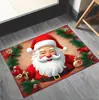 Felpudo de Entrada Navideño Árbol de Navidad Antideslizante Baño Inodoro Resistente a Manchas Felpudo Decorativo Fábrica