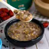 Sopa de casca de tangerina e feijão mungo, campeã de vendas e com desconto: uma refeição substituta refrescante e saudável, pronta para comer direto da lata, com textura macia e suave. Disponível em latas para uso comercial