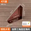Soporte angular de tres lados fijador de ángulo recto de 90 grados, marco de soporte triangular, sujetador de ángulo de hierro, herramienta de refuerzo de cama