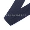 Puños elásticos de nailon plegados a media pierna para chaquetas de plumón, camisetas sin mangas, accesorios para prendas de vestir