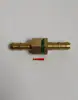 Conector de manguera de pulverización hexagonal giratorio 360 grados conector flexible manguera de goma para pulverizador agrícola junta conector de cobre 8.5