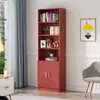 Estante sob medida, estante de livros, armário de armazenamento de piso, armário de armazenamento simples estilo nórdico, estante estreita, pequeno armário de madeira, tamanho personalizado