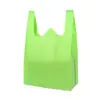 Bolsas Chaleco de Tela No Tejida, Bolsas de Compras para Supermercado, Bolsas para Empacar de Tiendas de Conveniencia, Bolsas Tote Ecológicas, Se Pueden Imprimir con Logotipos de Marca
