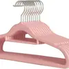 Percha de Terciopelo de 45 cm, Percha Doble para Ropa de Hombre Adulto, Antideslizante, Sin Marcas, Ahorra Espacio, Percha de Almacenamiento para Armario