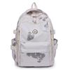 Mochila de nicho de estilo coreano nuevo, color sólido, para la escuela, primavera, japonesa, con múltiples bolsillos, mochila de gran capacidad para estudiantes de secundaria y preparatoria
