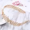 Adornos Europeos y Americanos Transfronterizos de Perlas y Cristales con Forma de Hoja Diadema Adornos Barrocos para Novia AliExpress Venta al por Mayor en Stock