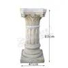 Vaso de Flores Grande Estilo Europeu Romano Coluna Jardim Adereços Vintage Pátio Jardim Villa Entrada Piso Suporte Vaso de Flores Grande