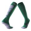 Meias Longas Masculinas Mingjun, Absorventes de Suor, Resistentes ao Desgaste, Meias Esportivas de Fio Atoalhado, Meias Amortecedoras, Meias Antiderrapantes para Futebol Adulto, Meias de Futebol