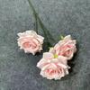 Flor Artificial Rosa Niña de las Flores Rosa Decoración Salón de Bodas Flor Artificial Fondo de Boda Pared de Flores Fabricante de Flores de Rosa Venta al por Mayor